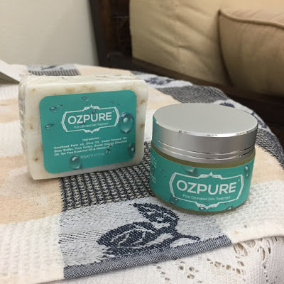 krim dan sabun Ozpure - bahan minyak zaitun asli
